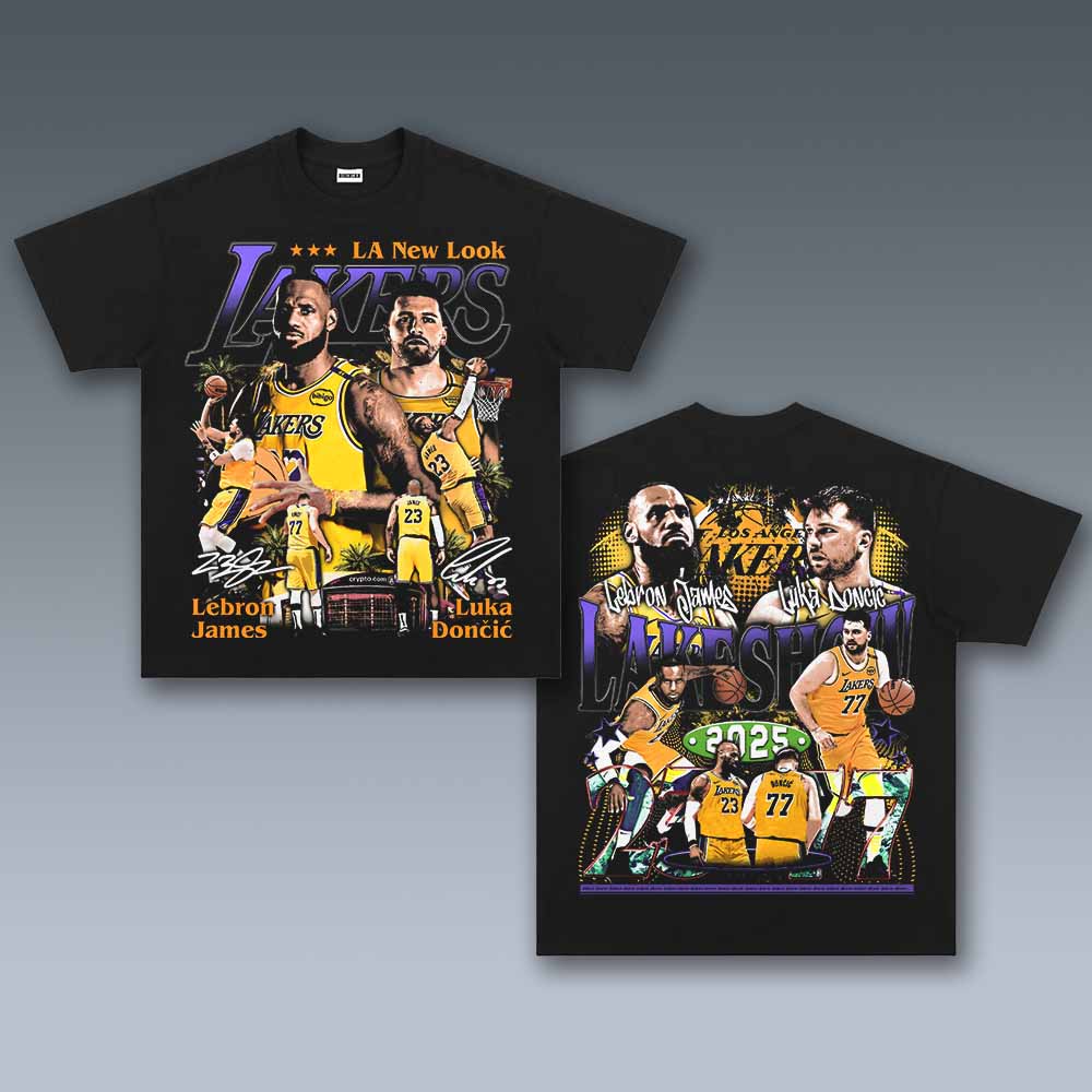 VINTAGE TEE | LUKA DONCIC AND LEBRON JAMES 2.28