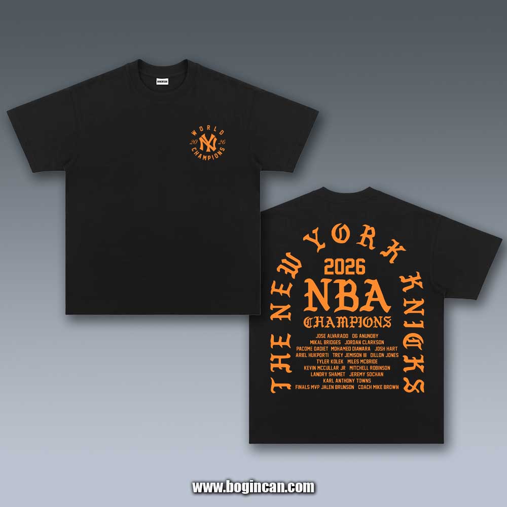 VINTAGE TEE | 2026 KNICKS V6.15.3