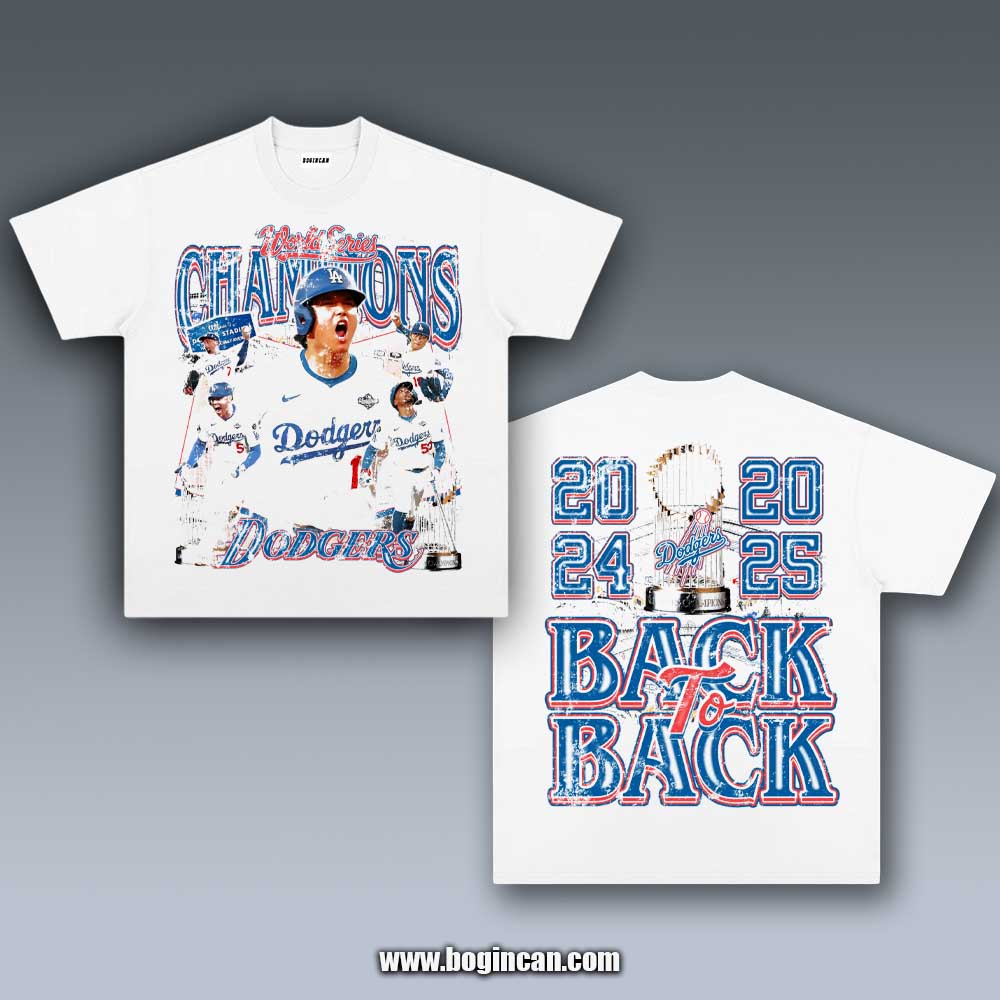 VINTAGE TEE | 2025 DODGERS CHAMPIONS V7