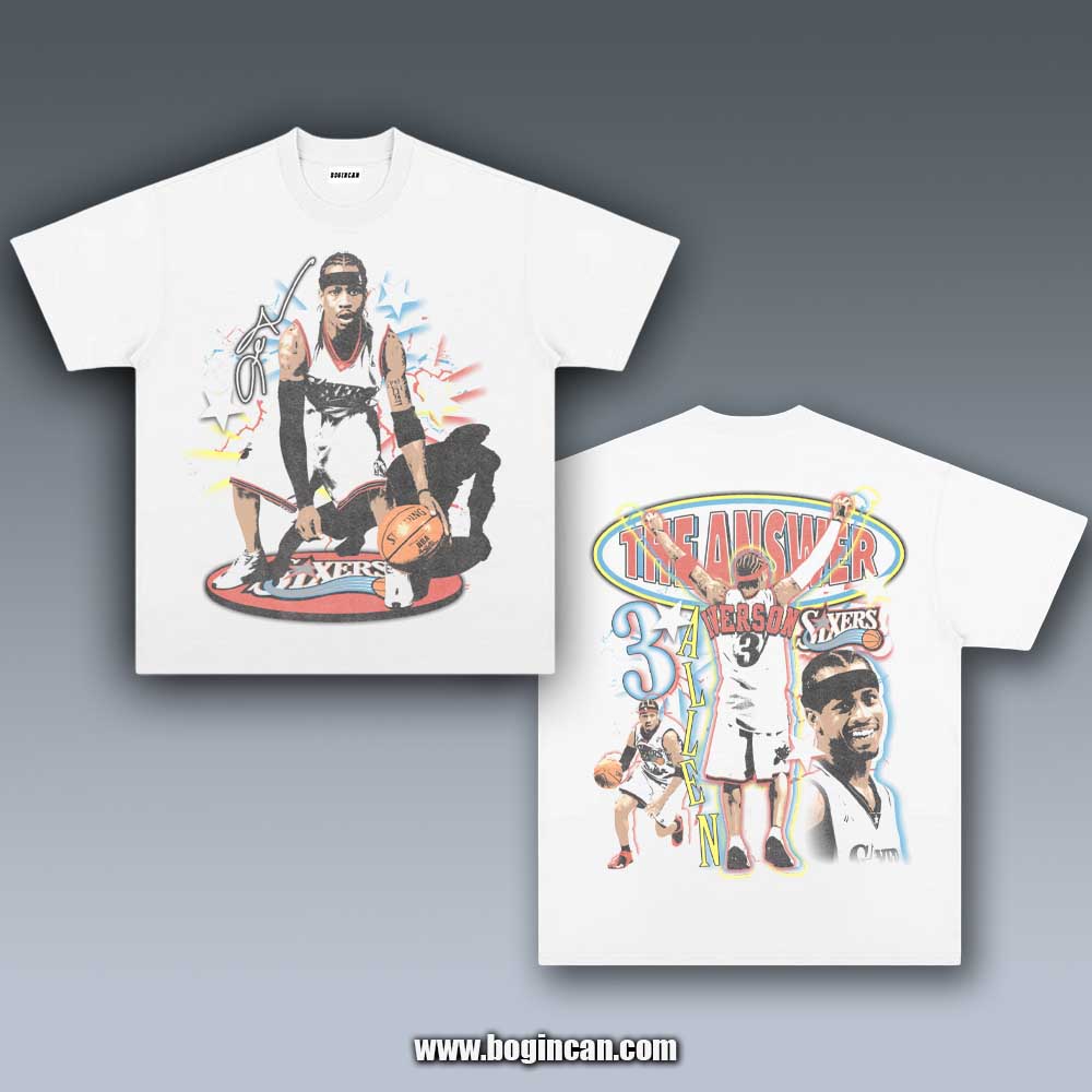 VINTAGE TEE | ALLEN IVERSON 4.4.3