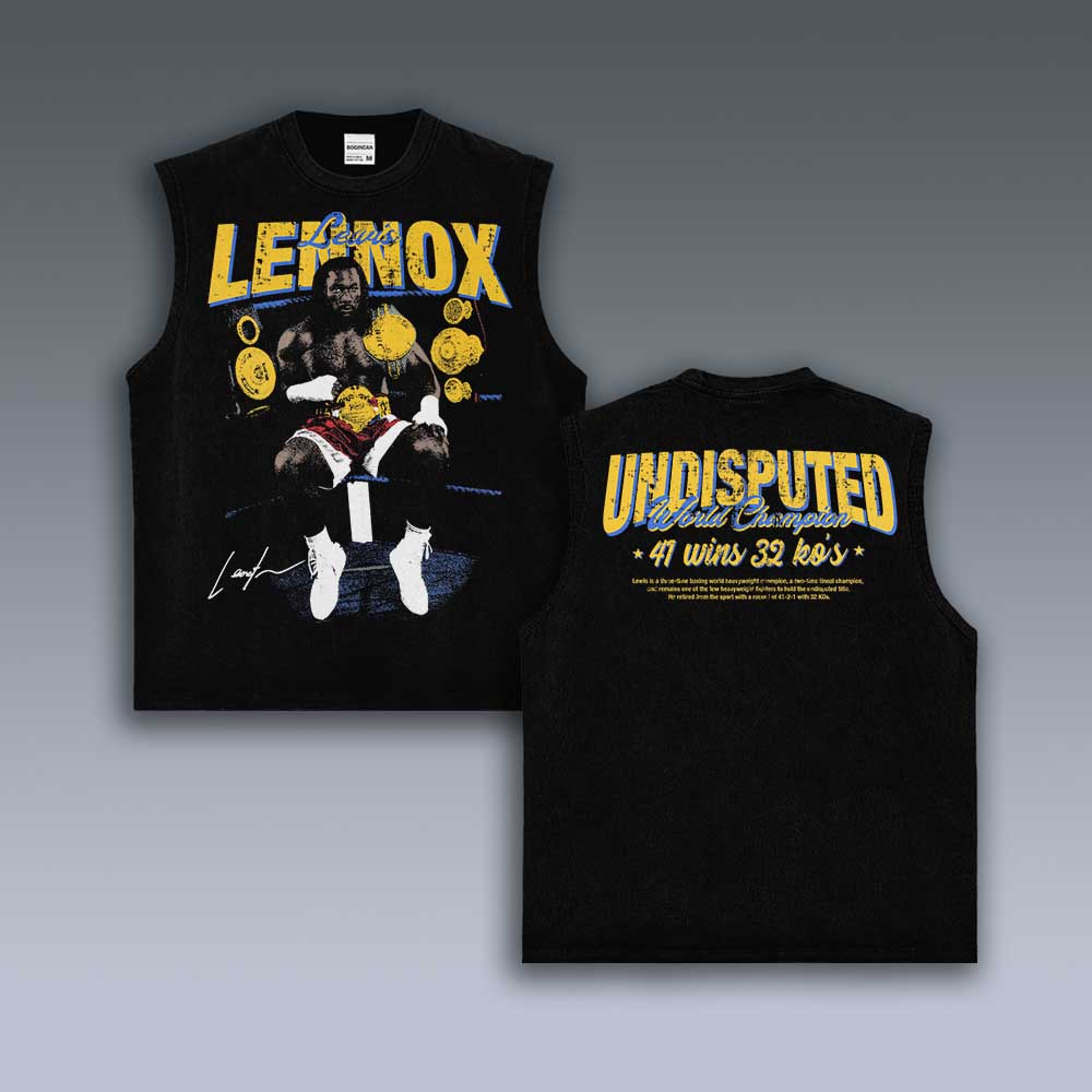 VINTAGE TANK TOP | LENNOX LEWIS 4.29