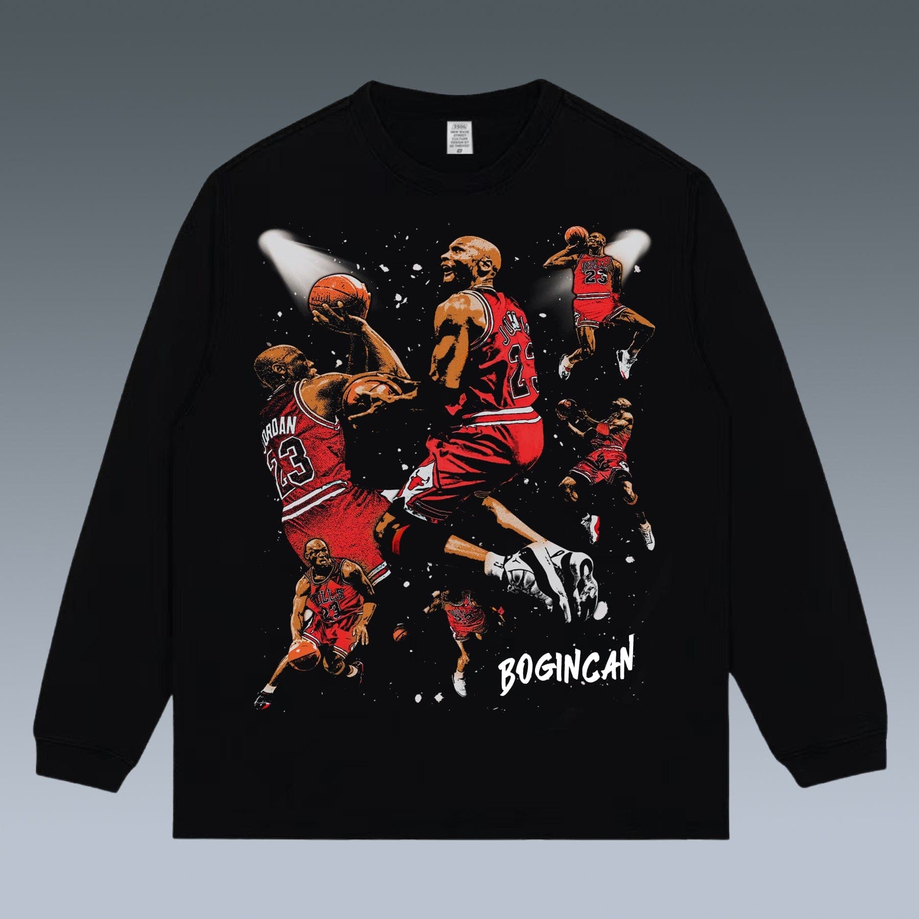 VINTAGE LONG SLEEVE TEE | MICHAEL JORDAN