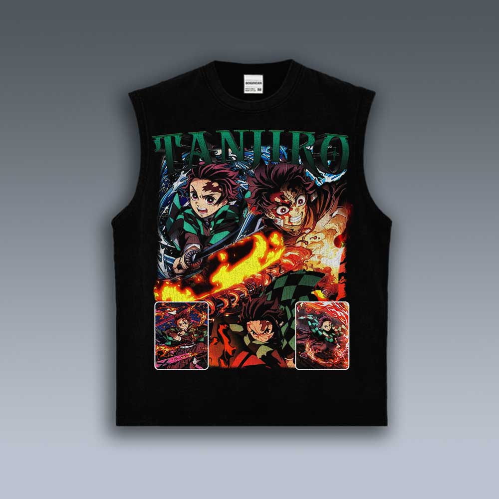 VINTAGE TANK TOP | TANJIRO KAMADO 3.1