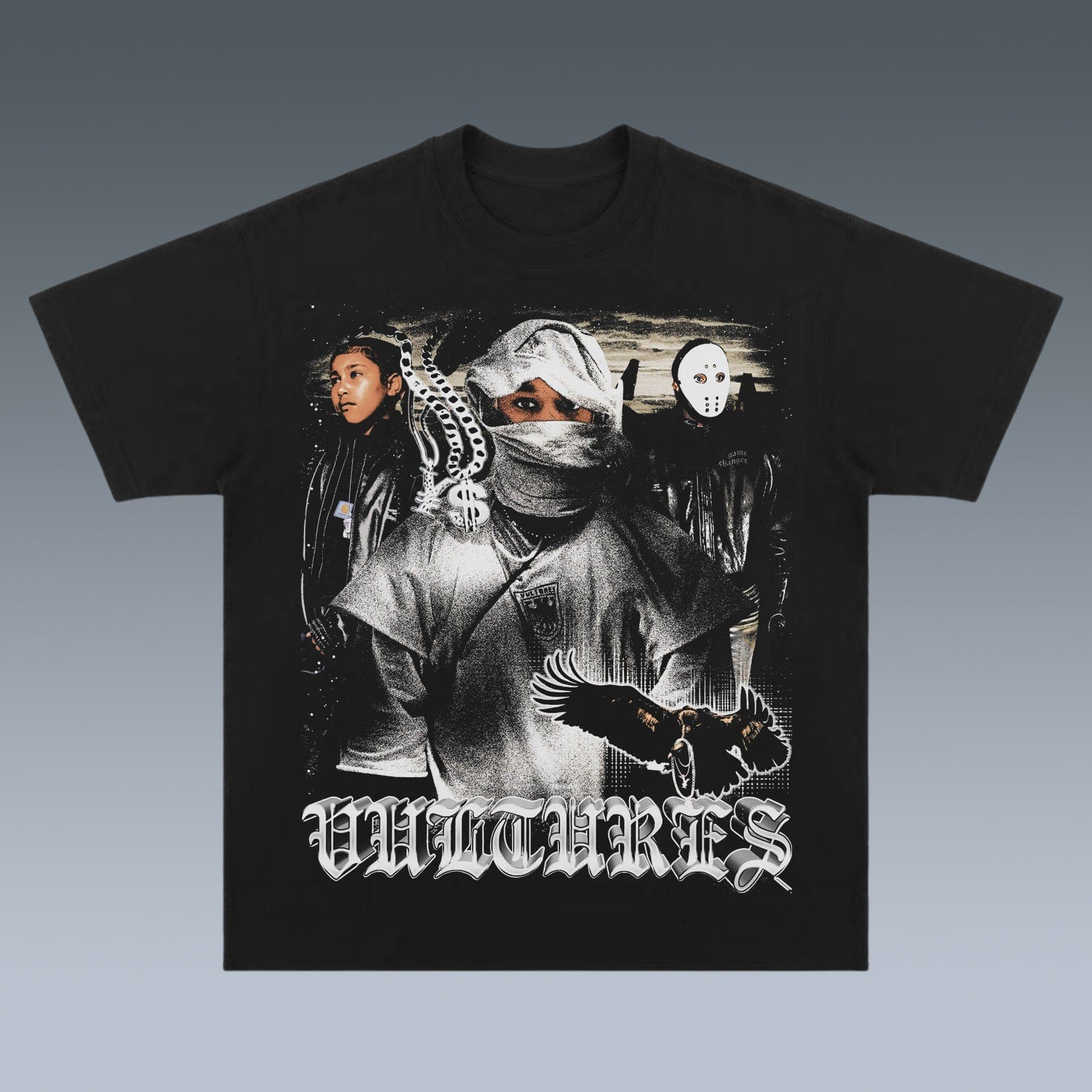VINTAGE TEE | VULTURES V1-KANYE WEST
