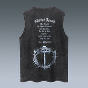 VINTAGE VEST | JESUS RISEN