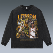 VINTAGE LONG SLEEVE TEE | LEBRON JAMES