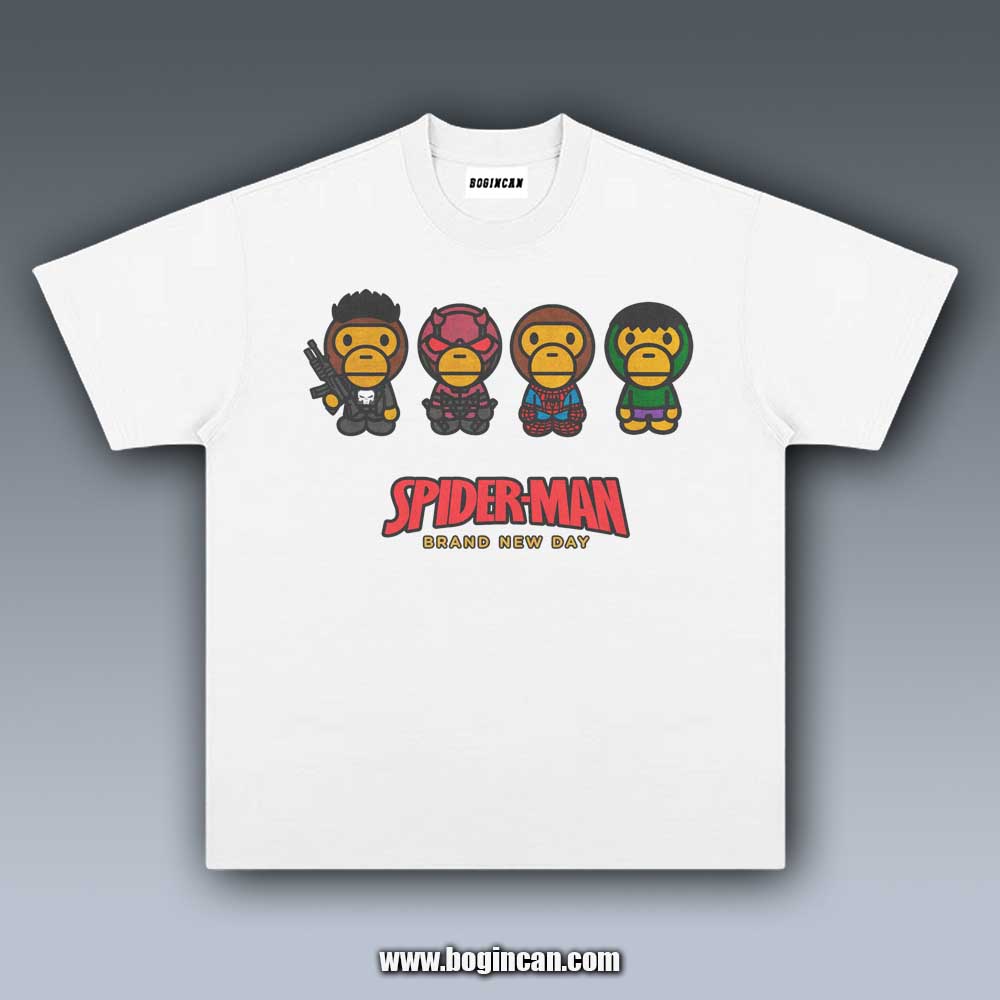 VINTAGE TEE | SPIDEY & FRIENDS MILO 7.4