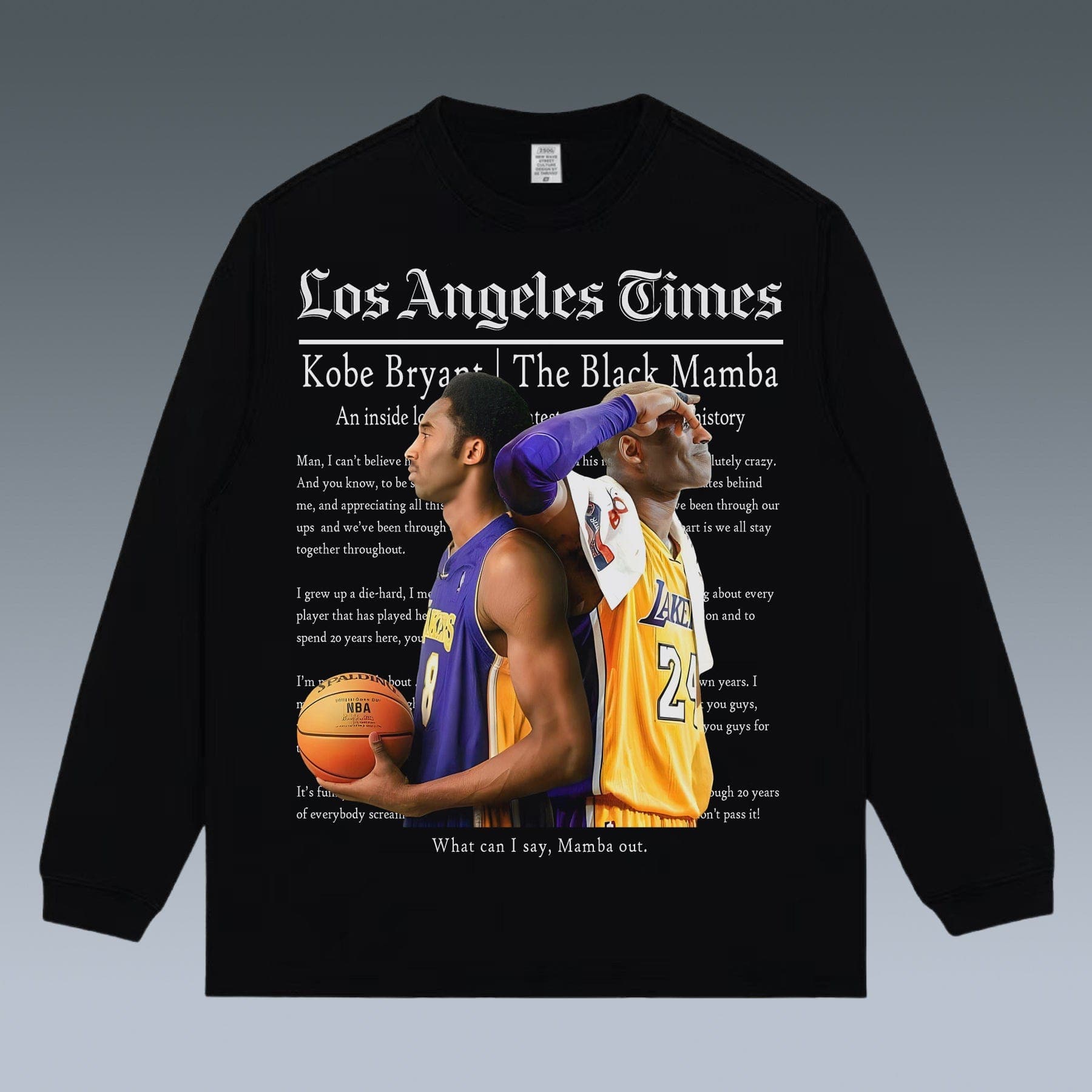 VINTAGE LONG SLEEVE TEE | KOBE FOREVER