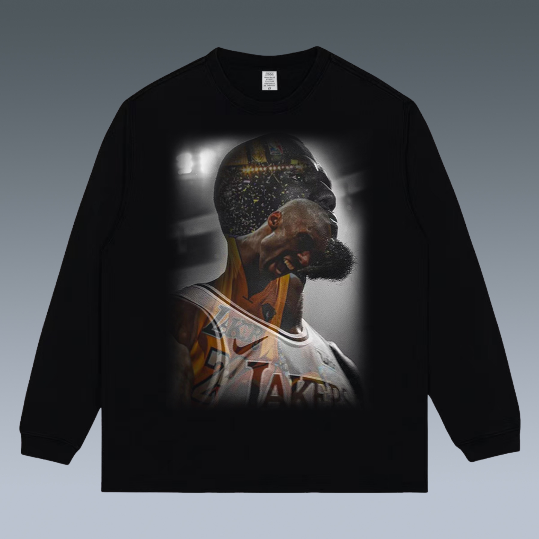 VINTAGE LONG SLEEVE TEE | KOBE& LEBRON JAMES