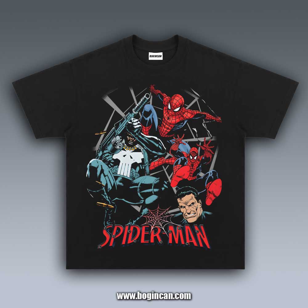 VINTAGE TEE | SPIDER MAN AND PUNISHER V9.2