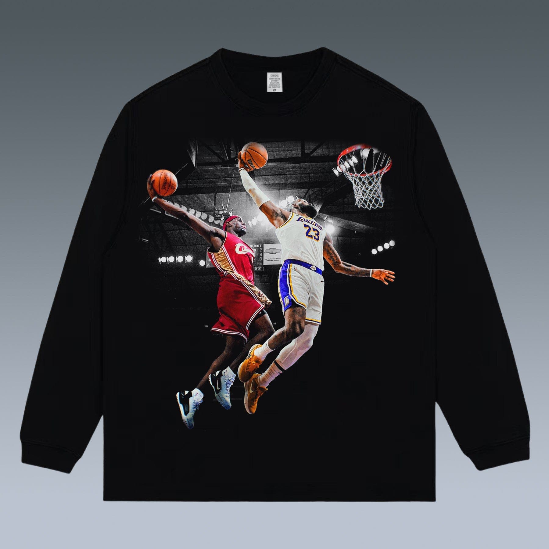 VINTAGE LONG SLEEVE TEE | LEBRON JAMES