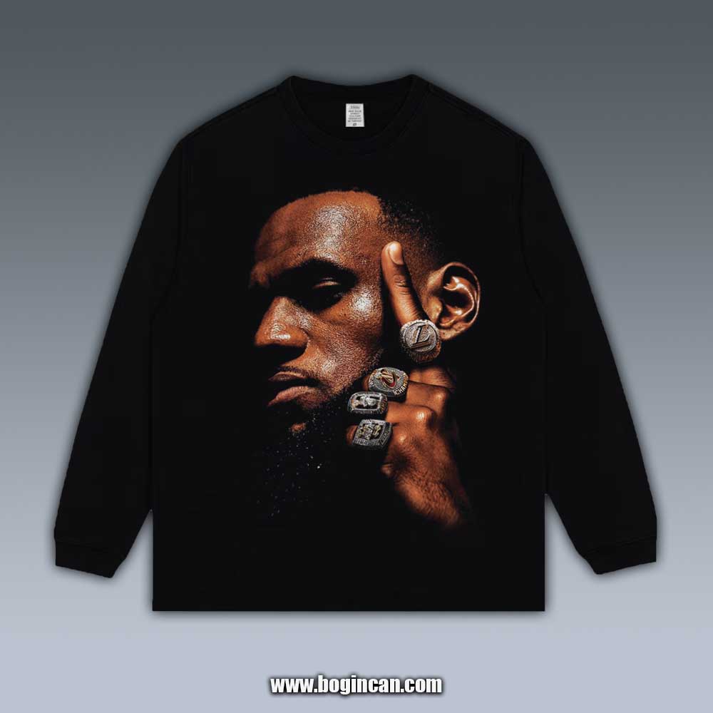 VINTAGE LONG SLEEVE TEE | LEBRON JAMES V5.6