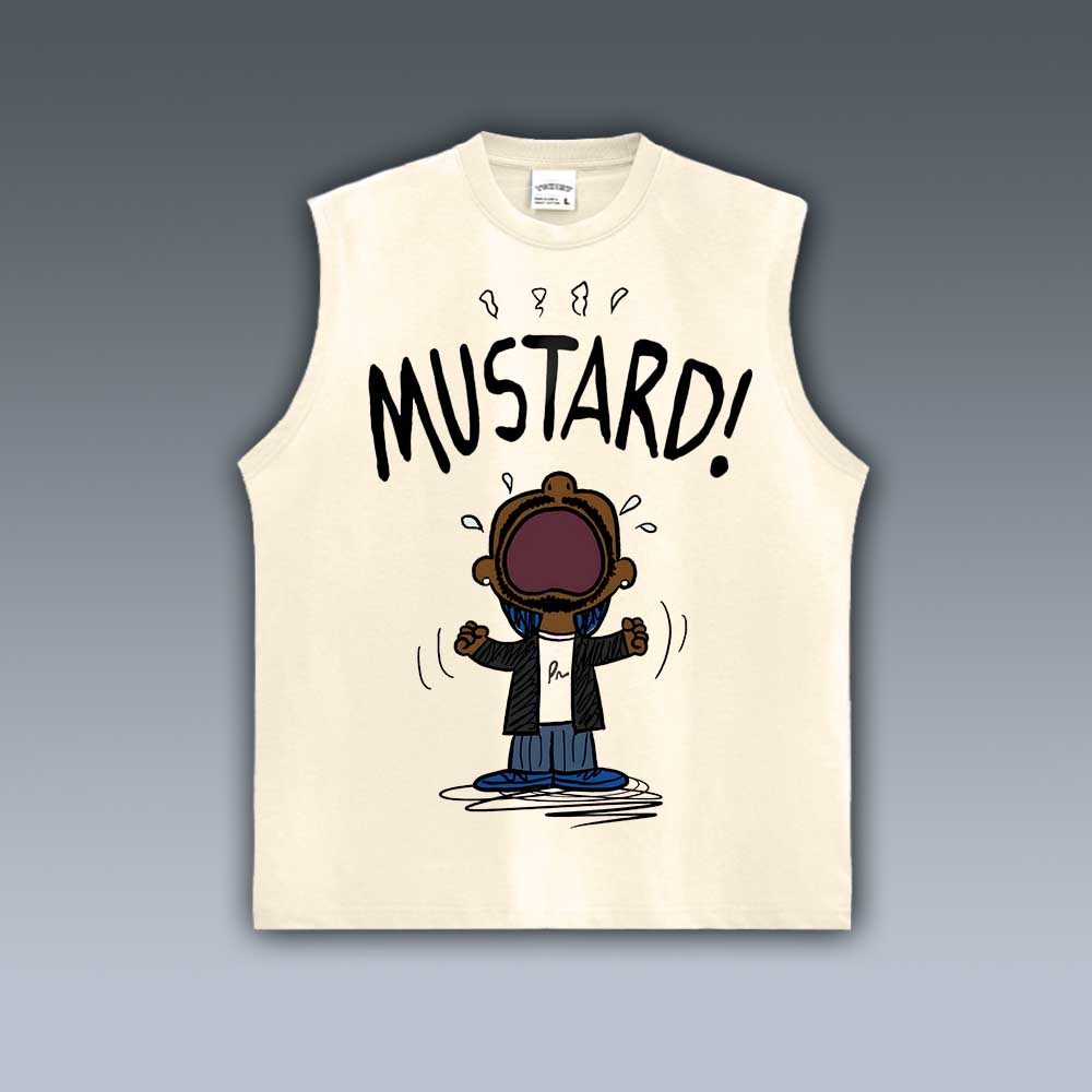 VINTAGE TANK TOP | KENDRICK LAMAR MUSTARD 2.17