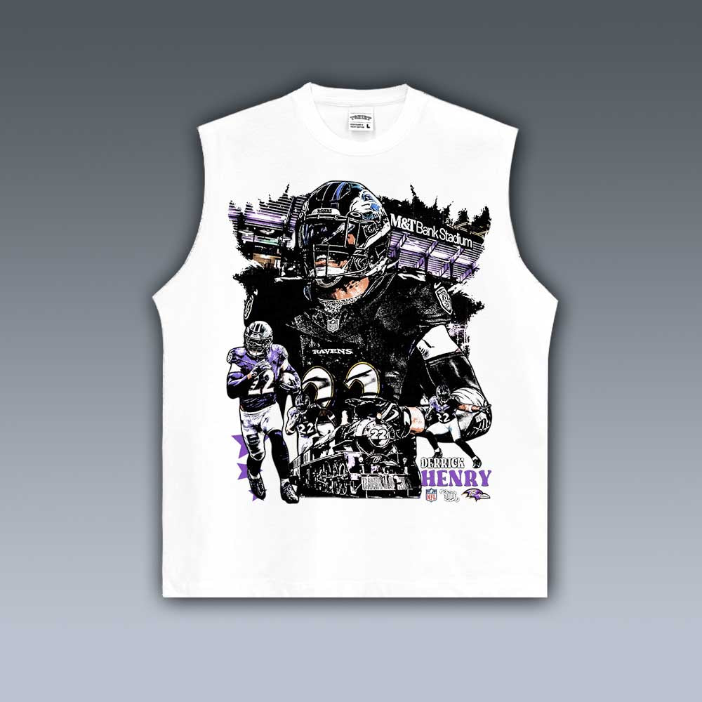 VINTAGE TANK TOP | DERRICK HENRY RAVENS 9.28