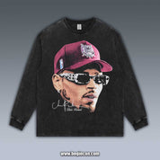 VINTAGE LONG SLEEVE TEE | CHRIS BROWN 8.19