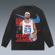 VINTAGE LONG SLEEVE TEE | LEBRON JAMES 3.19