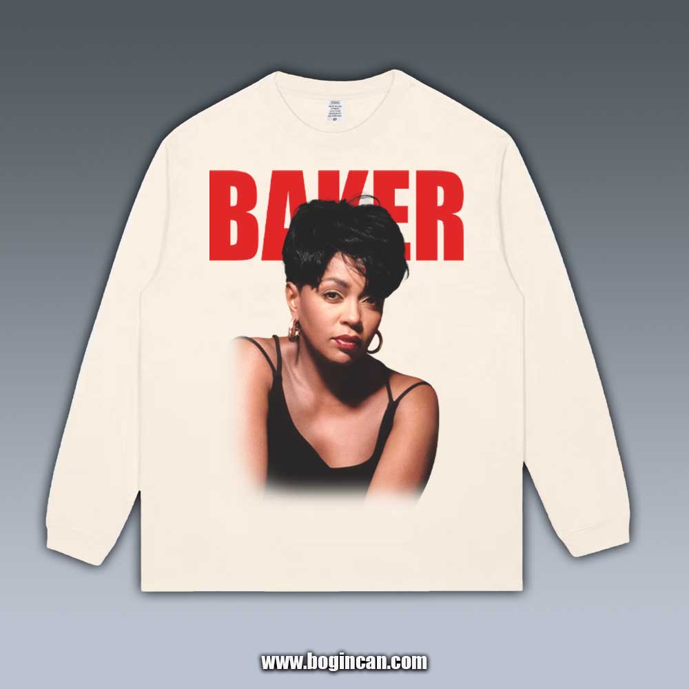 VINTAGE LONG SLEEVE TEE | ANITA BAKER 6.30.1