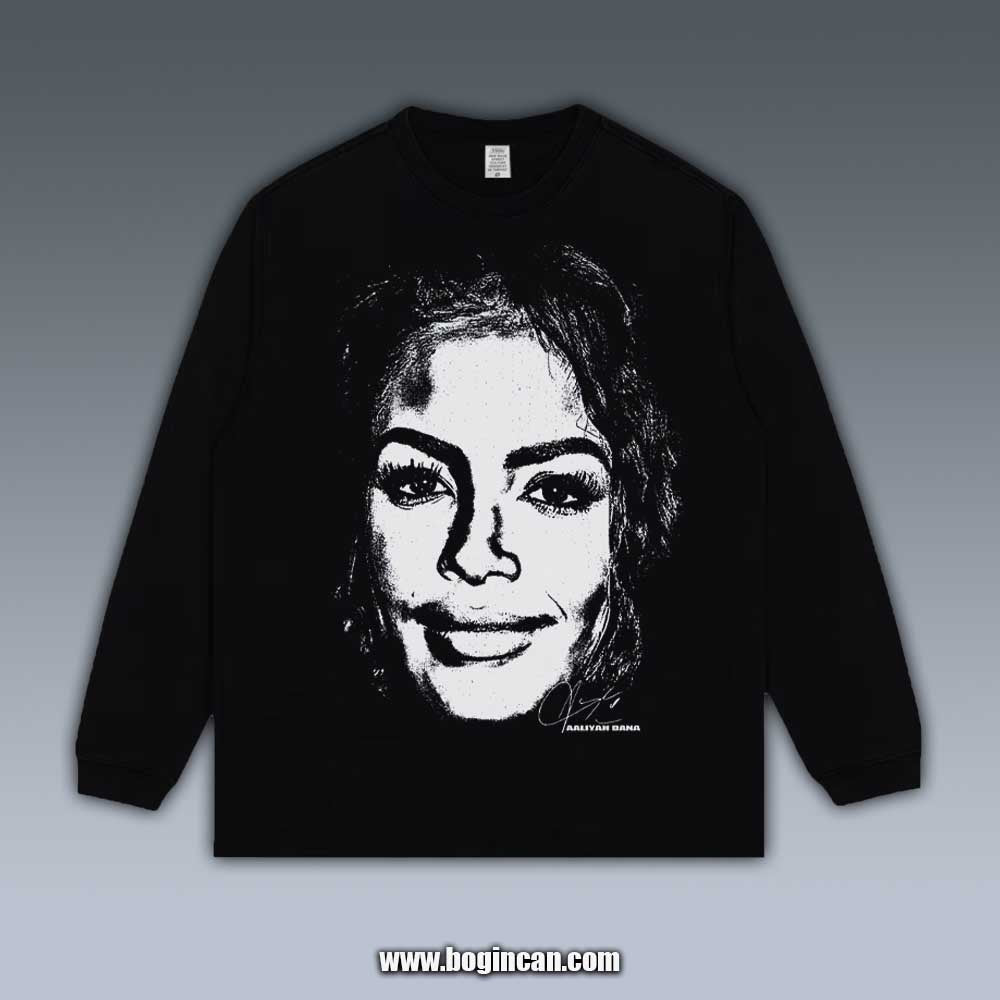 VINTAGE LONG SLEEVE TEE | AALIYAH 6.3