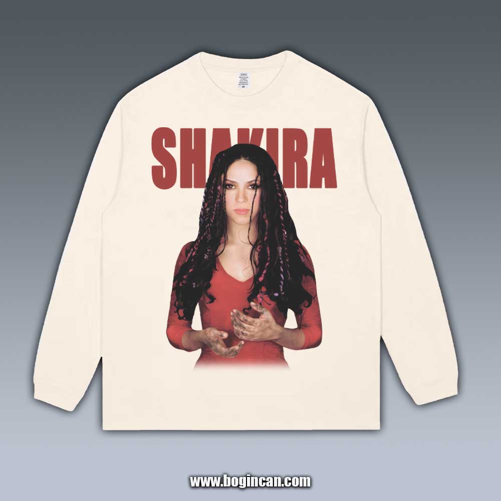 VINTAGE LONG SLEEVE TEE | SHAKIRA