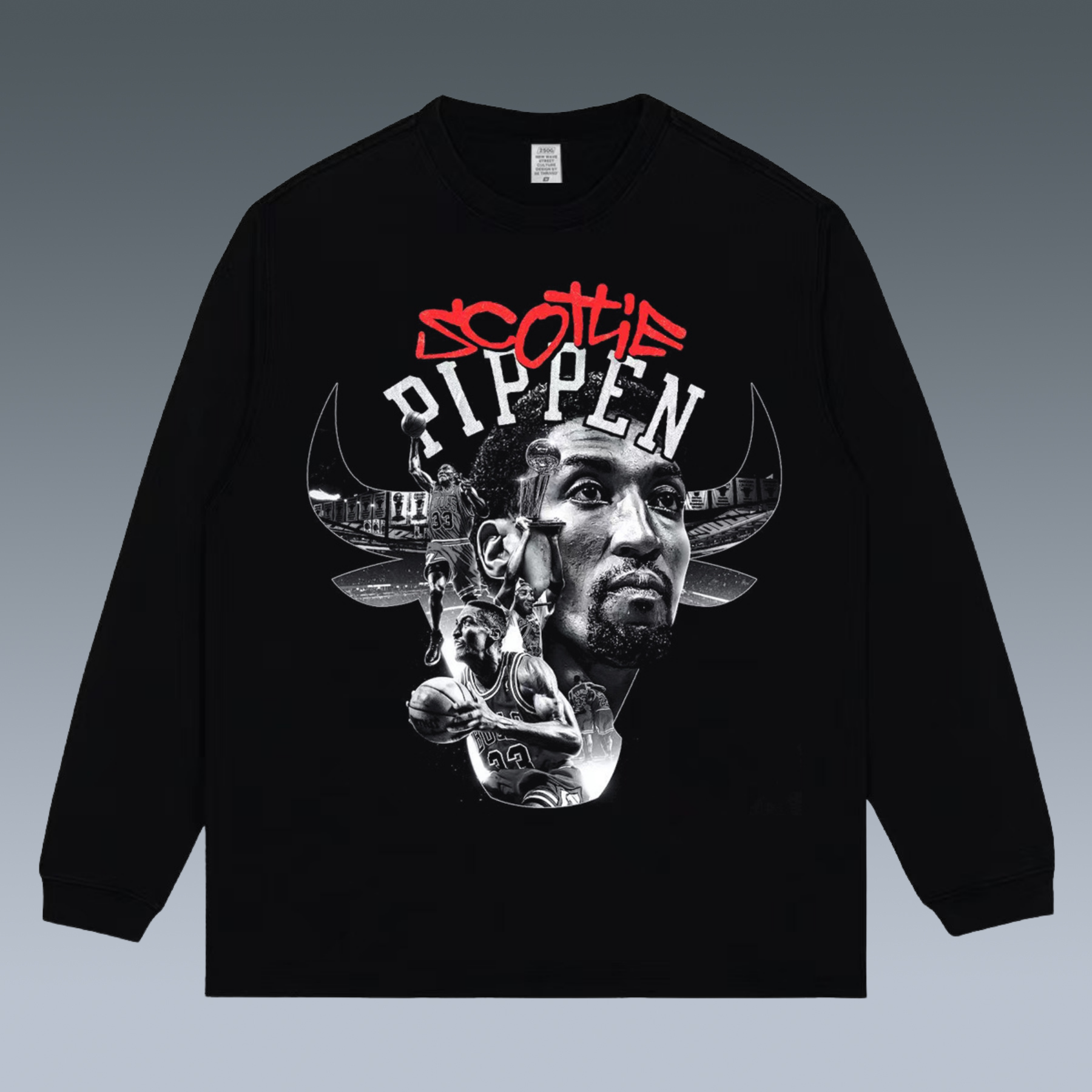 VINTAGE LONG SLEEVE TEE | SCOTTIE PIPPEN