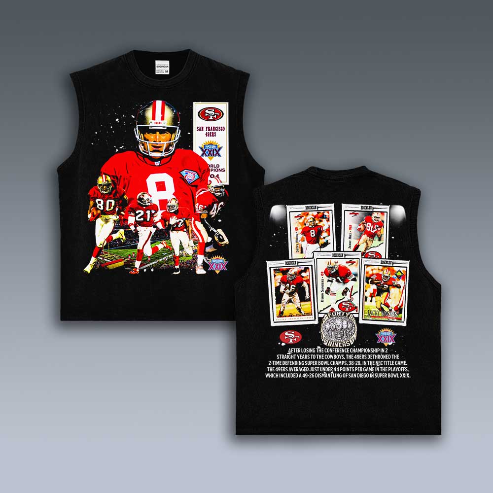 VINTAGE TANK TOP | SUPER BOWL XXIX CHAMPS 49ERS 9.20