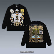 VINTAGE LONG SLEEVE TEE | SUPER BOWL XLIV CHAMPS ¨C SAINTS