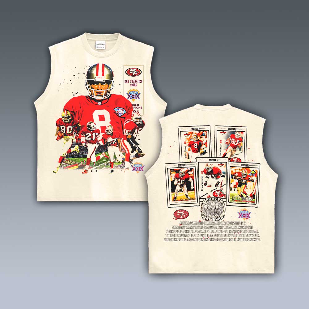 VINTAGE TANK TOP | SUPER BOWL XXIX CHAMPS 49ERS 9.20