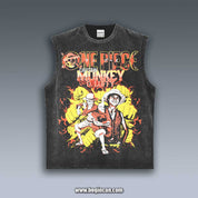 VINTAGE TANK TOP | ONE PIECE MONKEY D. LUFFY 4.4
