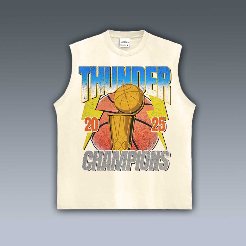 VINTAGE TANK TOP | OKC THUNDER CHAMPIONS 6.24