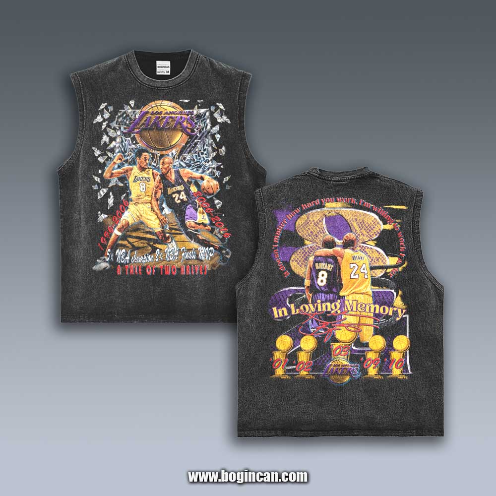VINTAGE TANK TOP | 8 VS. 24 KOBE 8.29