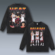 VINTAGE LONG SLEEVE TEE | MIAMI HEAT