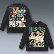VINTAGE LONG SLEEVE TEE | GIANNIS ANTETOKOUNMPO