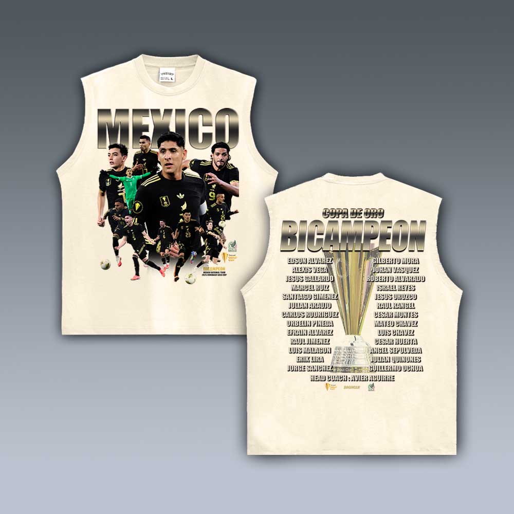 VINTAGE TANK TOP | MEXICO FOOTBALL TEAM
