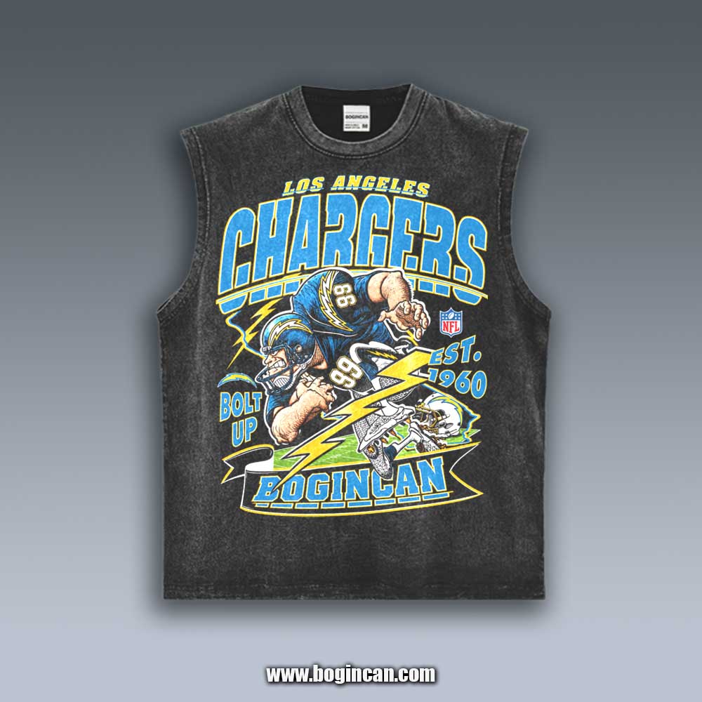VINTAGE TANK TOP | CHARGERS 10.14