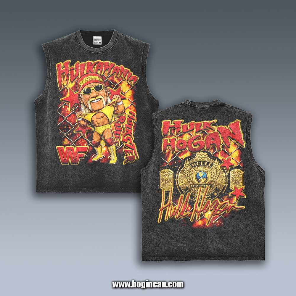 VINTAGE TANK TOP | HOGAN BIG HEAD 7.4