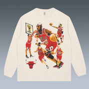 VINTAGE LONG SLEEVE TEE | MICHAEL JORDAN 4.26-2