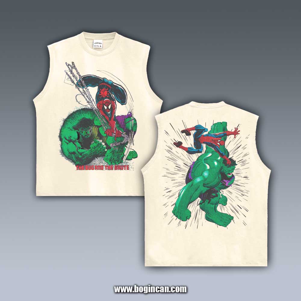 VINTAGE TANK TOP | SPIDERMAN THE BUG & THE BRUTE 7.4