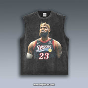 VINTAGE TANK TOP | SIXERS KING JAMES 8.29