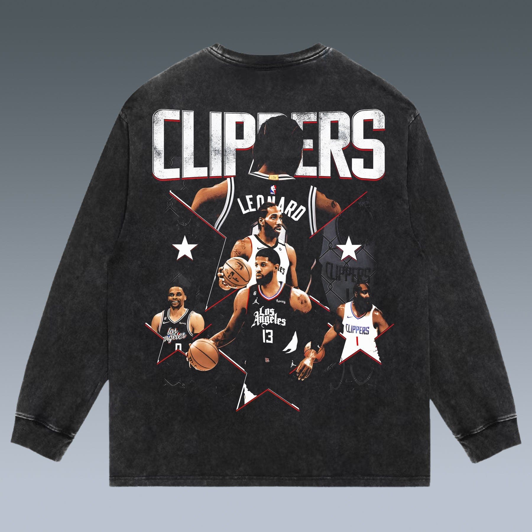 VINTAGE LONG SLEEVE TEE | LOS ANGELES CLIPPER