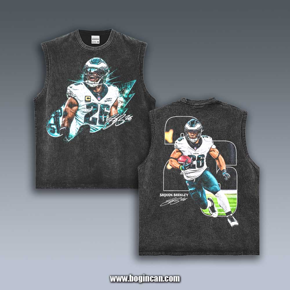 VINTAGE TANK TOP | SAQUON 10.14