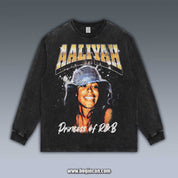 VINTAGE LONG SLEEVE TEE | AALIYAH V7.22