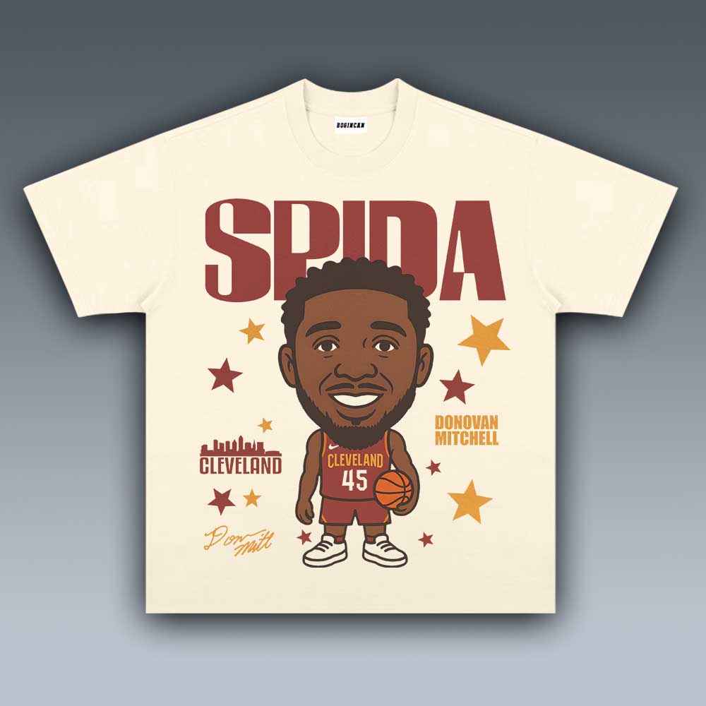 VINTAGE TEE | DONOVAN MITCHELL CARTOON TEE