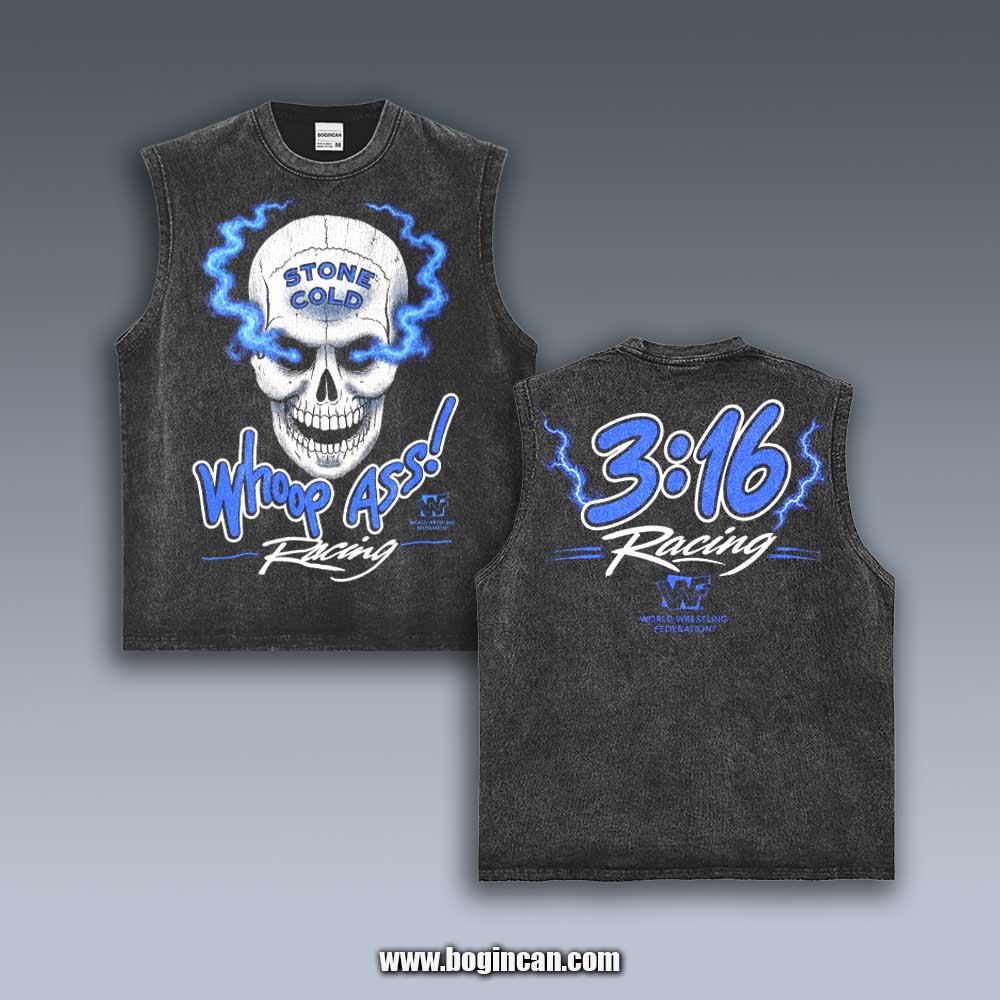 VINTAGE TANK TOP | WHOOP ASS RACING 7.4