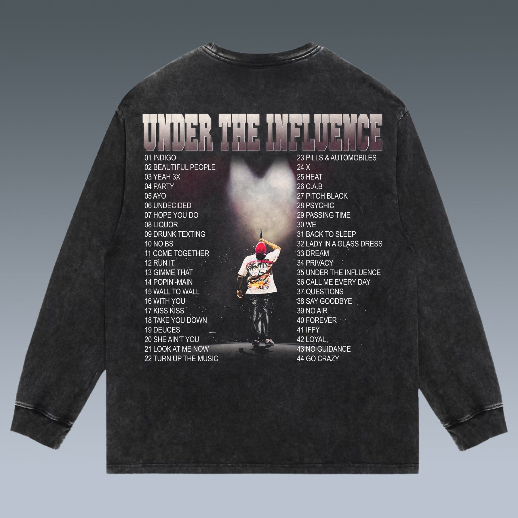 VINTAGE LONG SLEEVE TEE | CHRIS BROWN 3.16