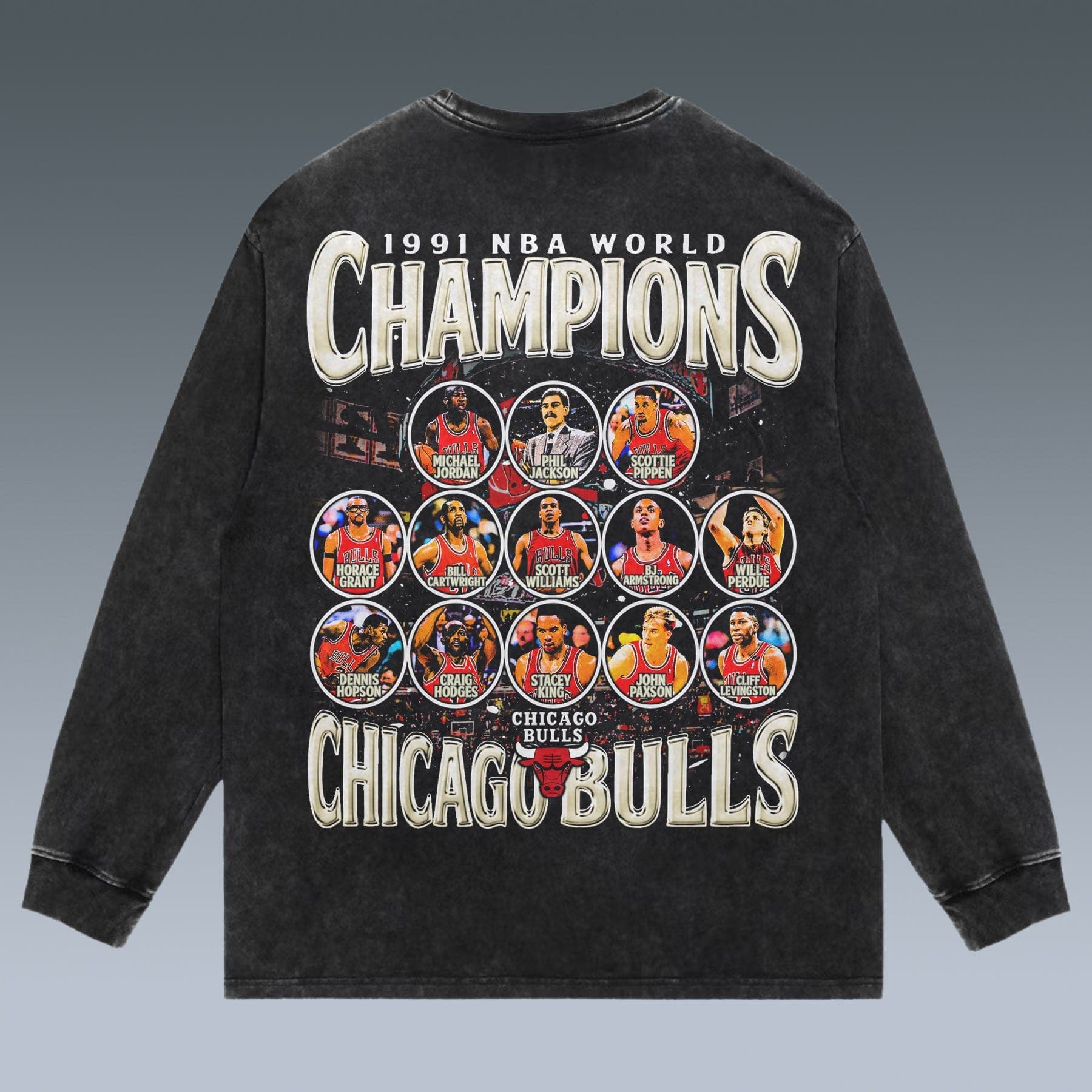 VINTAGE LONG SLEEVE TEE |  MICHAEL JORDAN 4.26