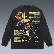 VINTAGE LONG SLEEVE TEE | KOBE & JORDAN