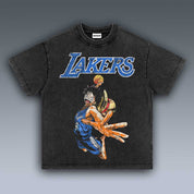 VINTAGE TEE | LUFFY X LAKERS 7.10