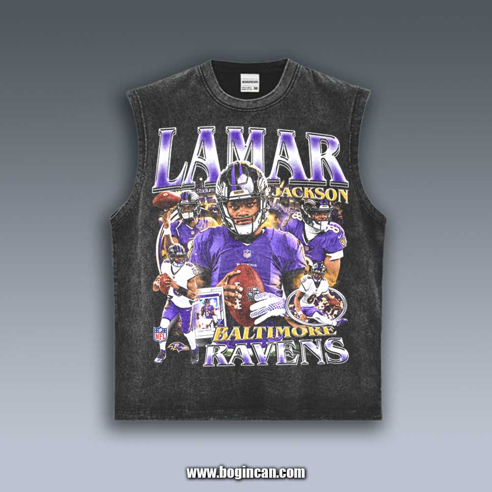 VINTAGE TANK TOP | LAMAR JACKSON 10.14