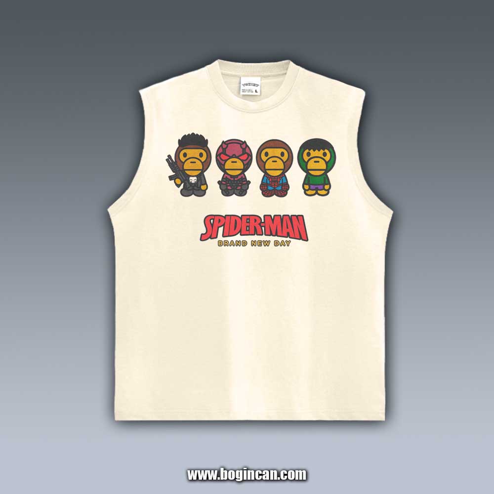 VINTAGE TANK TOP | SPIDEY & FRIENDS MILO 7.4