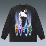 VINTAGE LONG SLEEVE TEE | CHRIS BROWN 3.15
